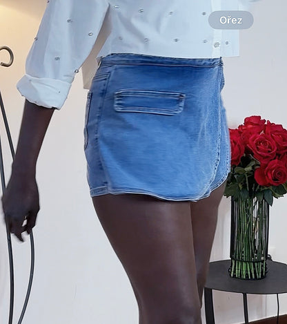Denim Shorts & Skirt