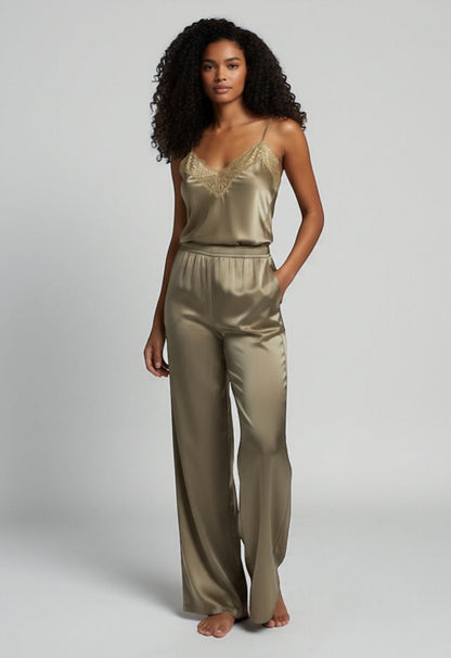 Khaki Cappuccino Trousers