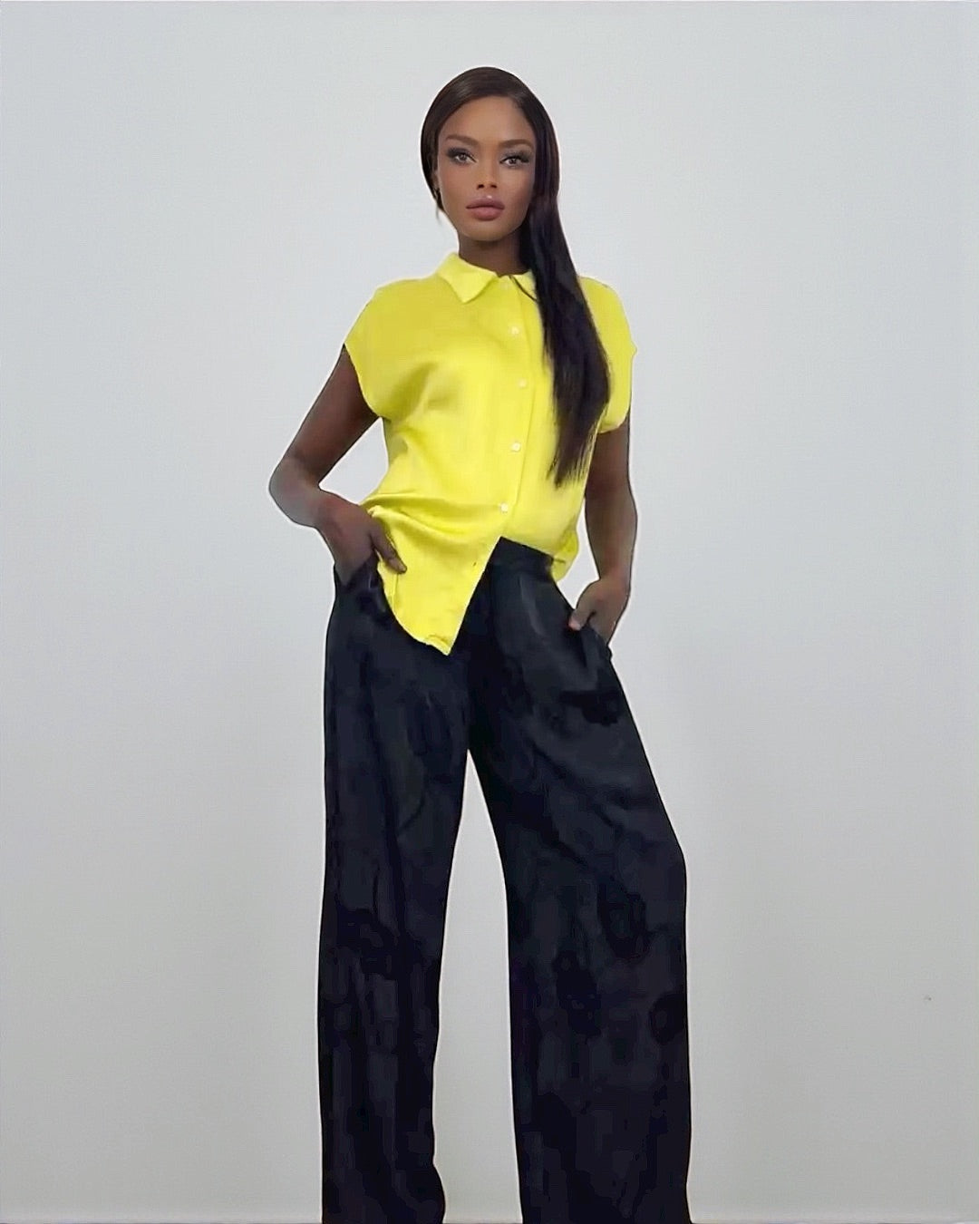 Collared Shirt (Salad Green)