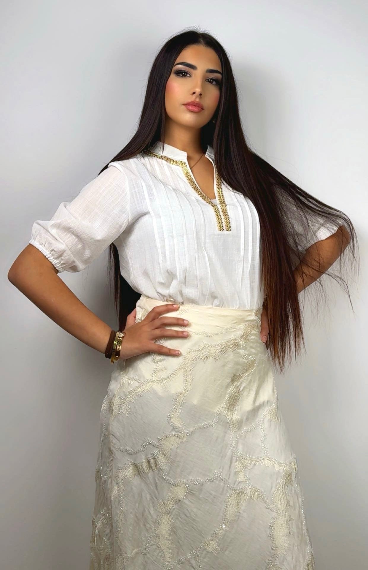 Блуза «Золотой шепот» 