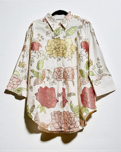 Zahara – Sequin & Embroidered Shirt (Oversize)