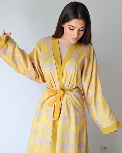 Узбекская традиционная туника из льна