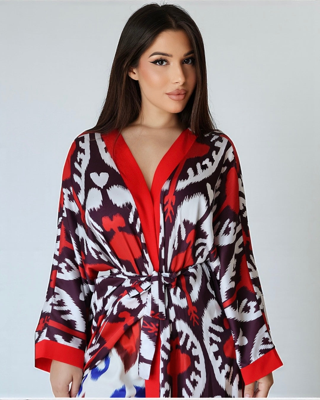 Узбекская акварельная туника