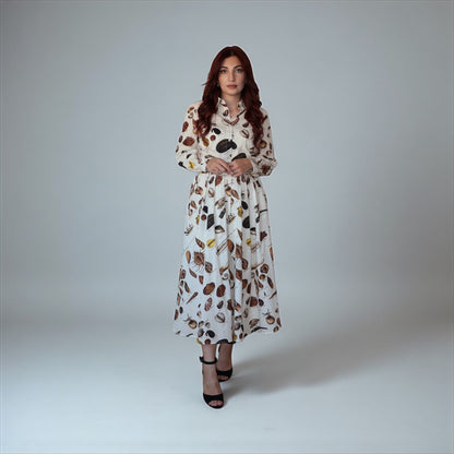 Shell Dream Midi Dress