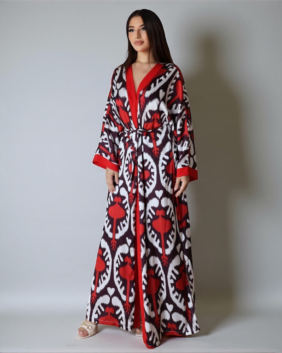 Узбекская акварельная туника