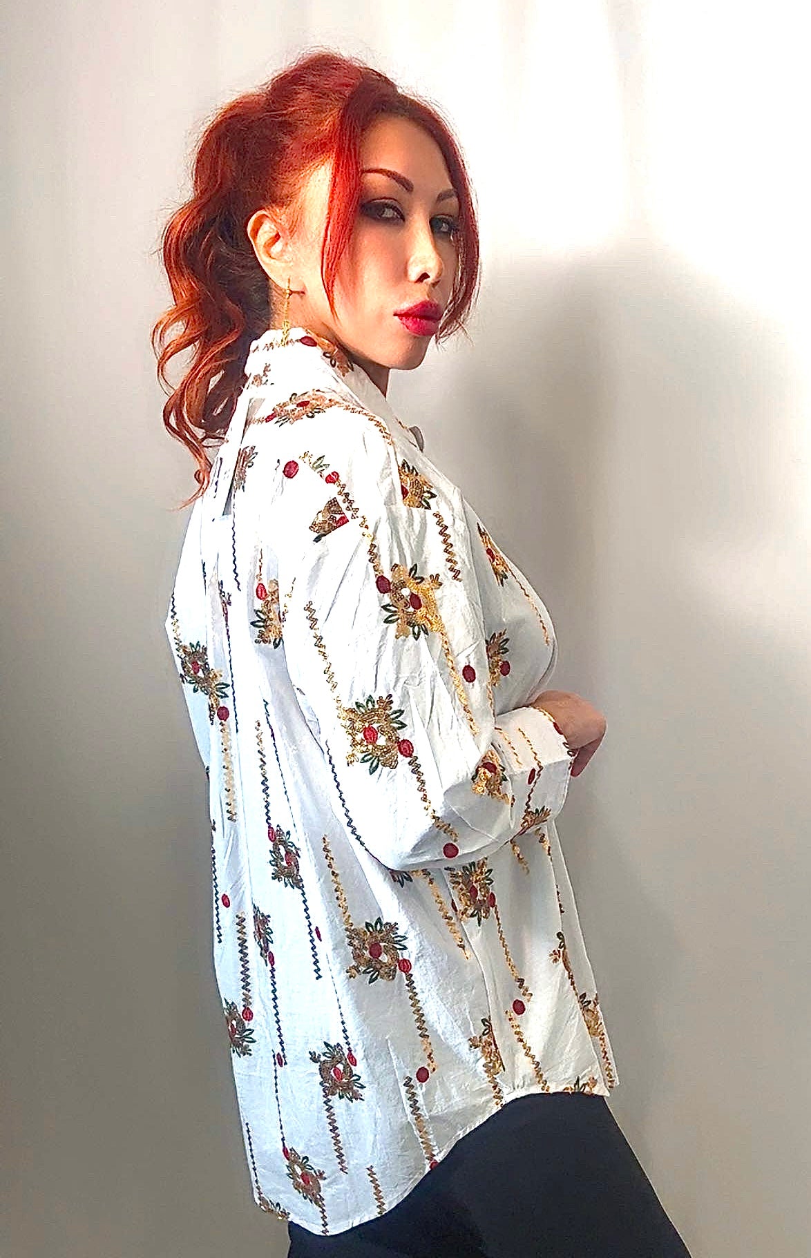 Chemise Golden Meadow (oversize)