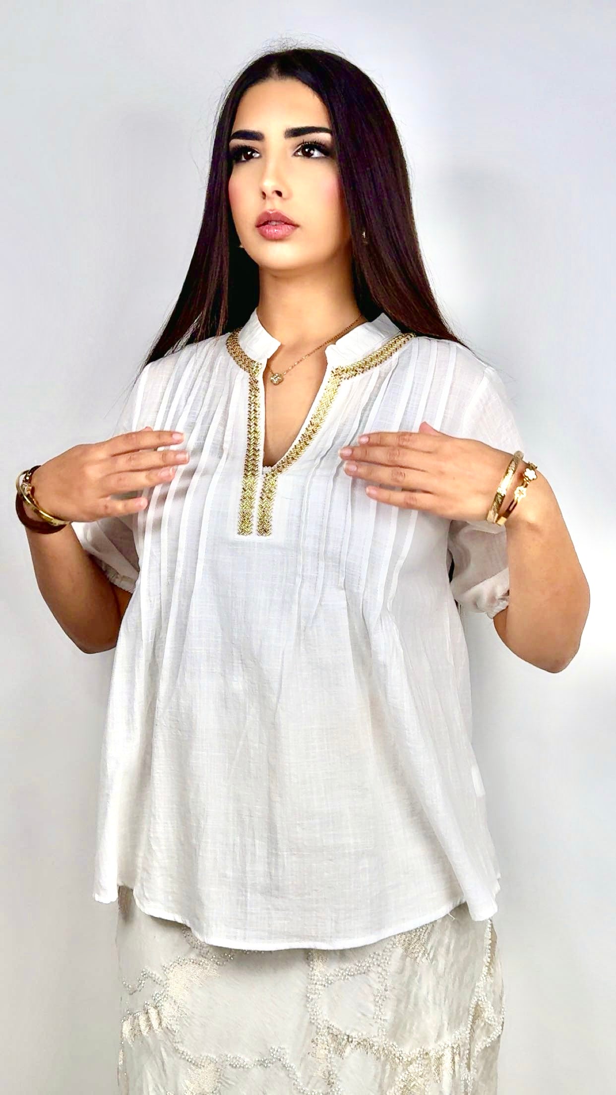 Блуза «Золотой шепот» 