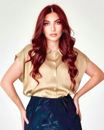 Collared Shirt (Khaki)