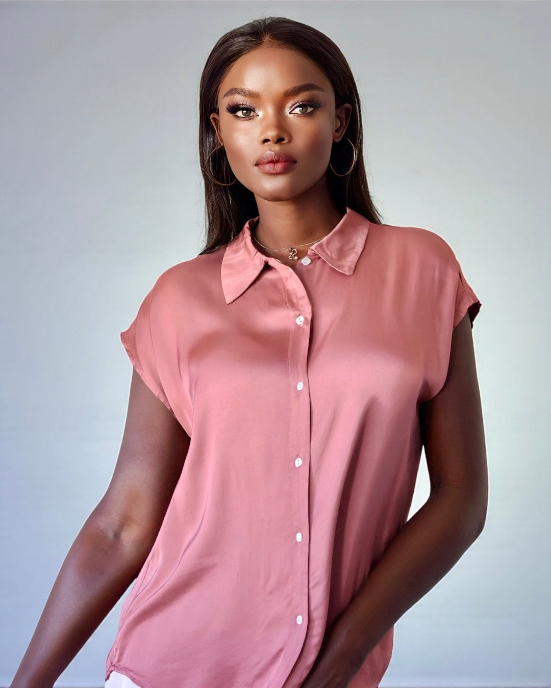 Collared Shirt (Pink)