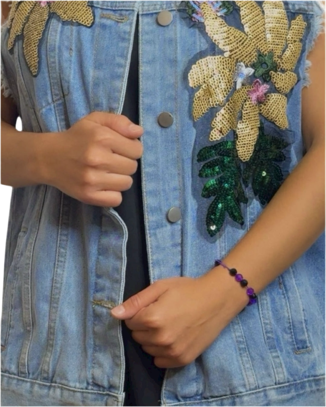 Denim Jeans Vest