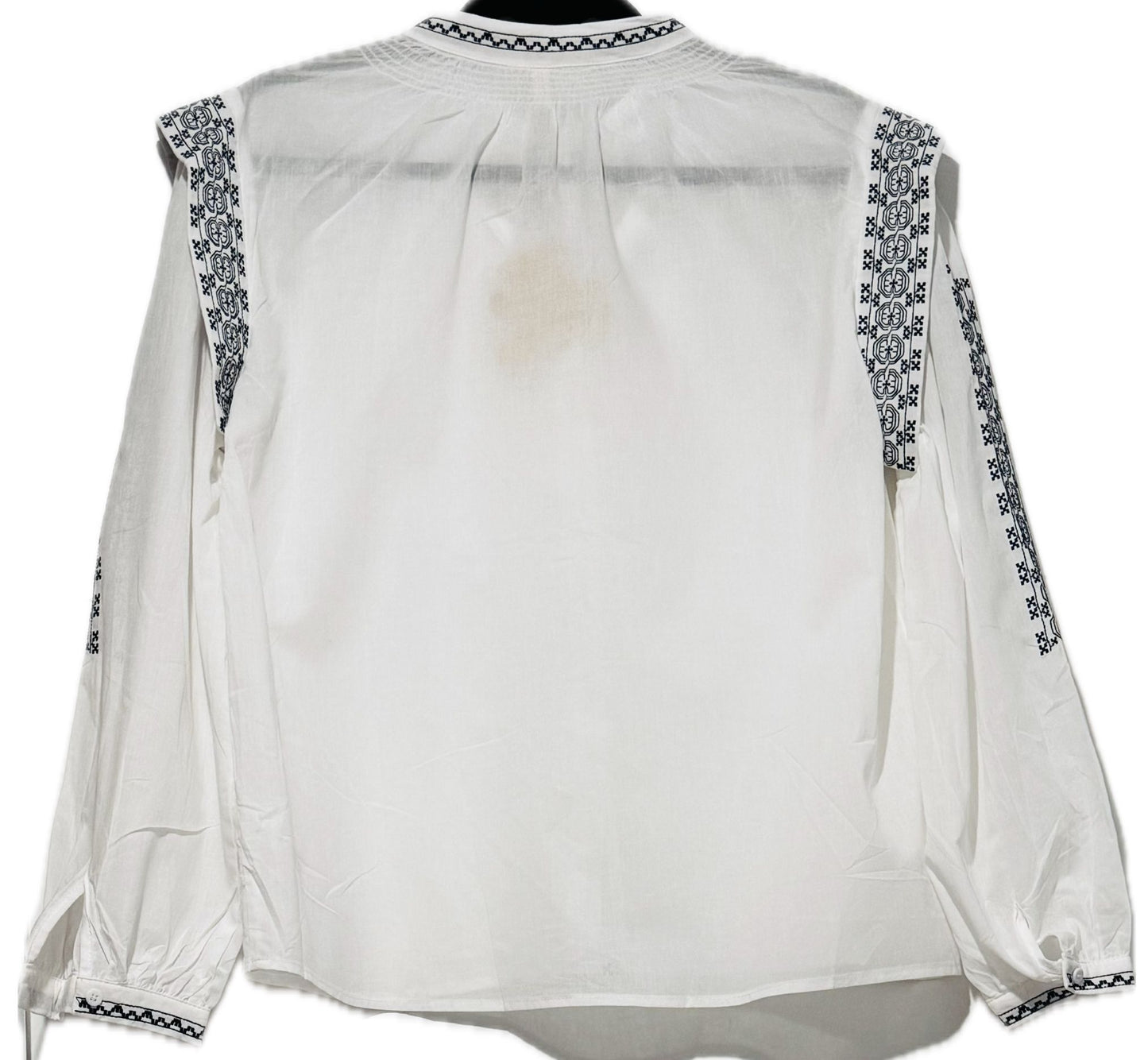 Myra – Embroidered Shirt with Ethnic Touch